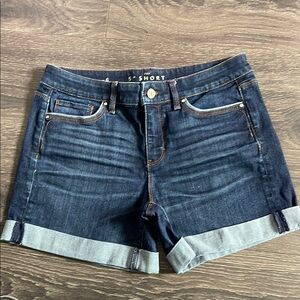 White House Black Market denim shorts 6